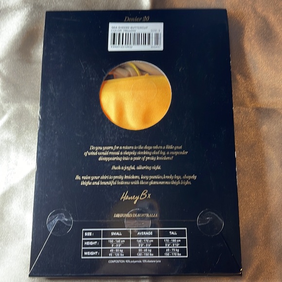 Honey Birdette Mia Stockings - Picture 2 of 2